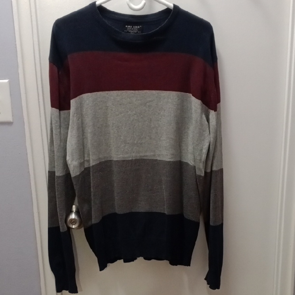Marc Ecko Men's Crewneck Sweater - Navy, Burgundy, Gray